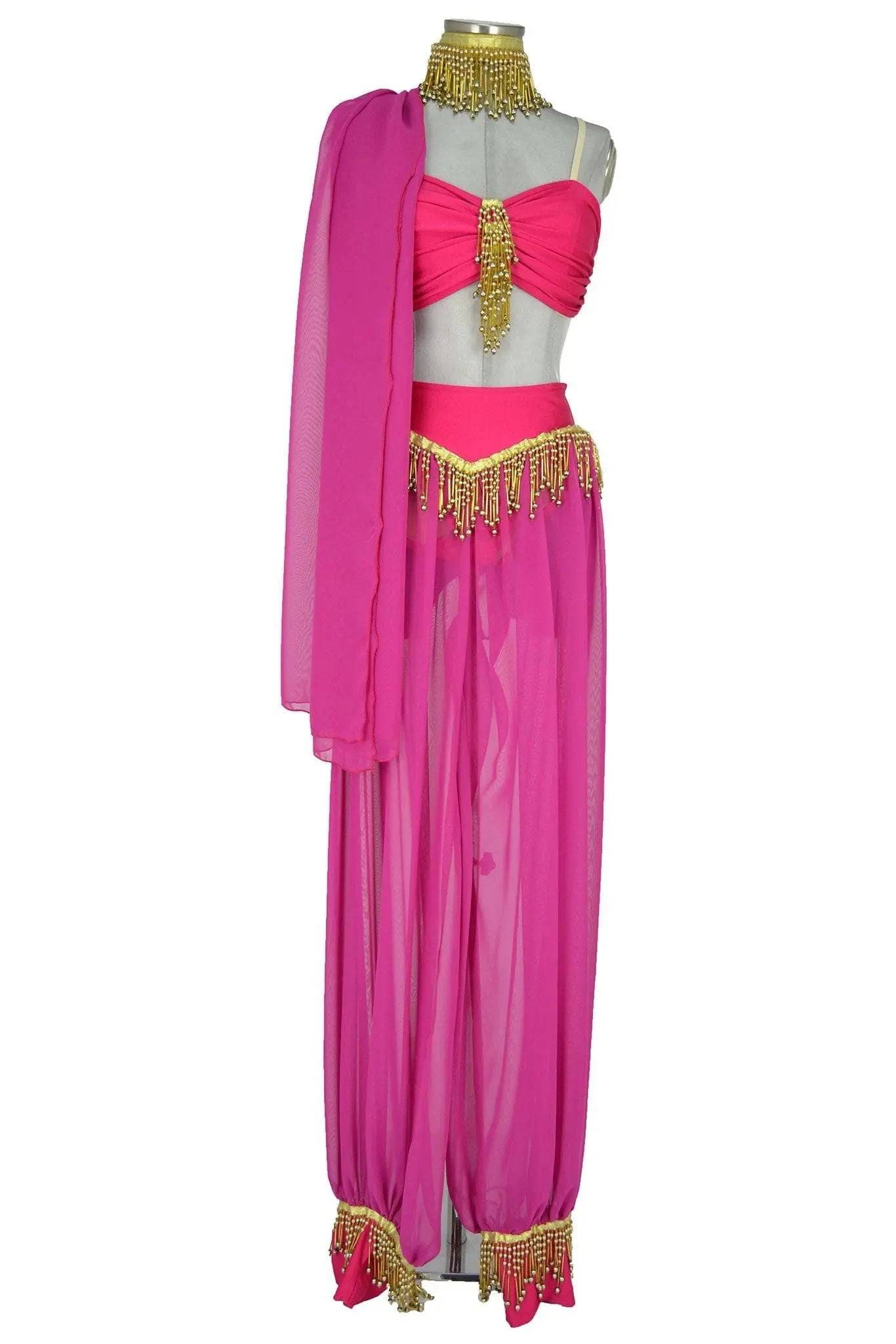 Costume da Odalisca Ballerina Harem, Donna Adulta, Taglia M