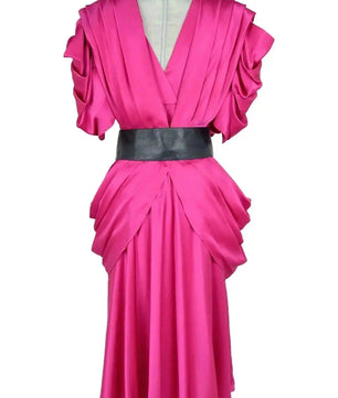 Noleggio abito donna rosa elegante perfetto per Mulan-orientale