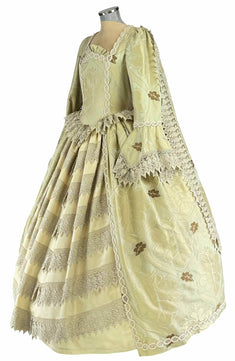 Noleggio abito donna dama del '700 floreale - storico - carnevale