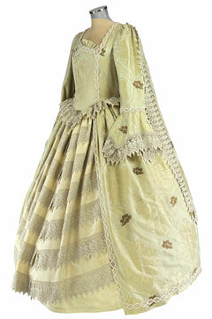 Noleggio abito donna dama del '700 floreale - storico - carnevale