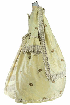 Noleggio abito donna dama del '700 floreale - storico - carnevale
