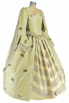Noleggio abito donna dama del '700 floreale - storico - carnevale