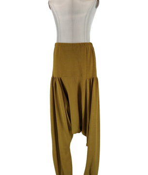 Noleggio Pantaloni Harem in Velluto Ocra unisex - danza