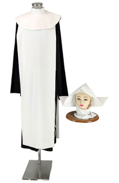 Noleggio tonaca donna suora con copricapo