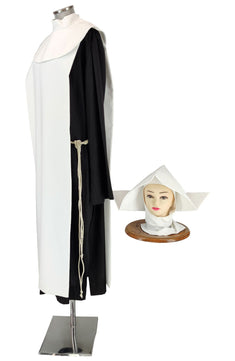 Noleggio tonaca donna suora con copricapo