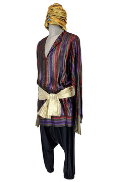 Noleggio abito orientale uomo con turbante per Carnevale