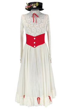 Noleggio abito vintage da passeggio con cappello per donna nobile