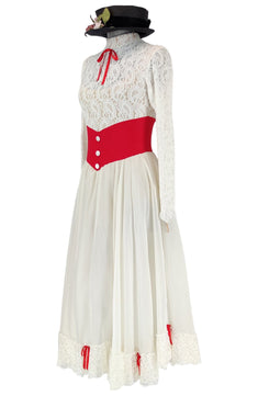 Noleggio abito vintage da passeggio con cappello per donna nobile