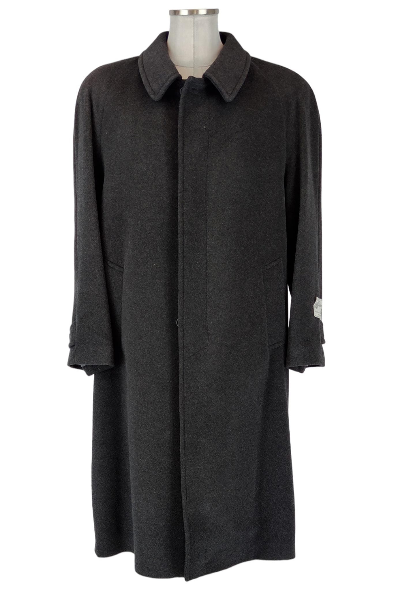 Noleggio Cappotto Lungo Uomo in Lana Grigio - Cashmere