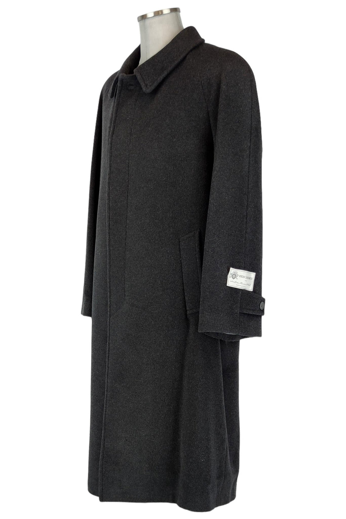 Noleggio Cappotto Lungo Uomo in Lana Grigio - Cashmere