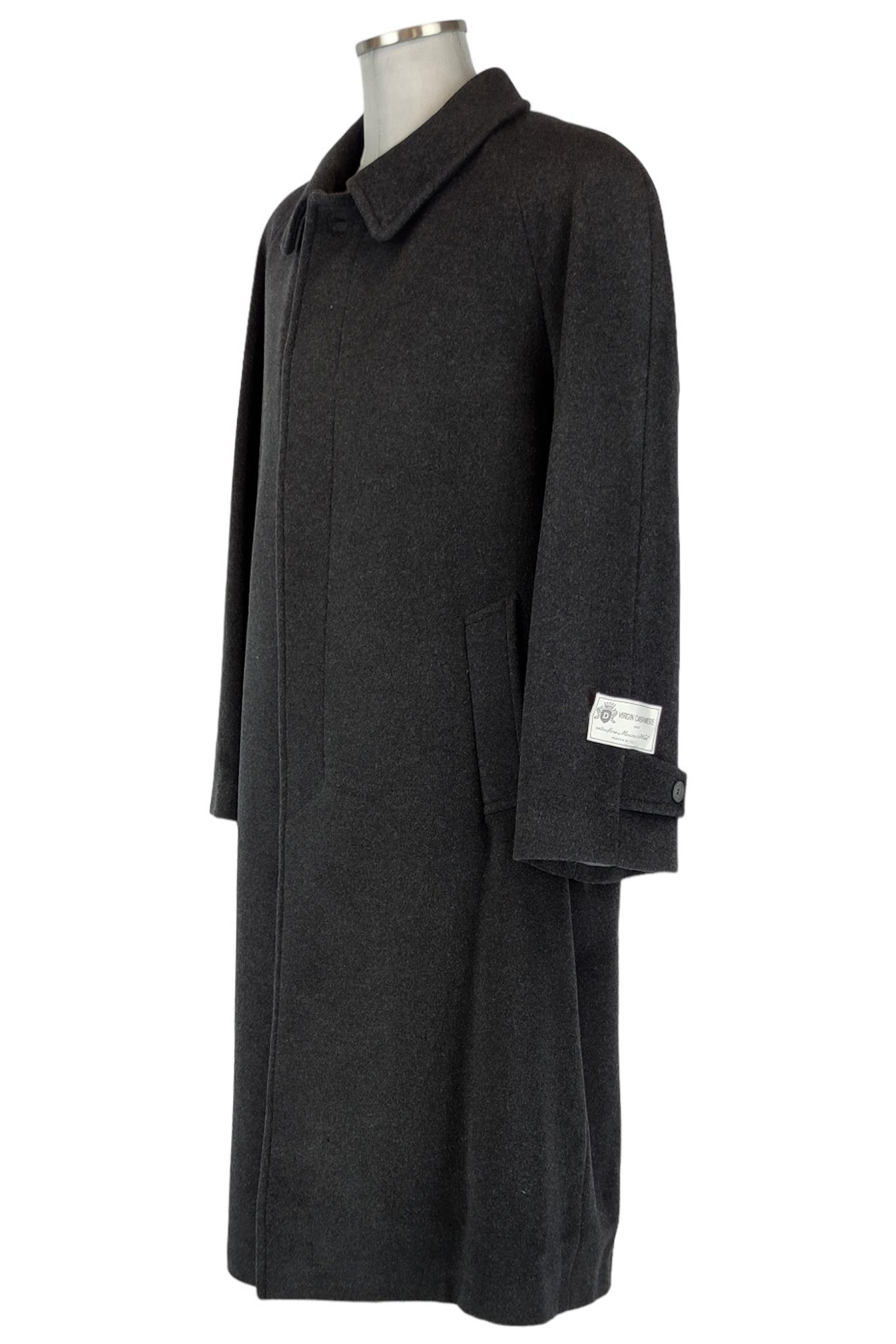 Noleggio Cappotto Lungo Uomo in Lana Grigio - Cashmere