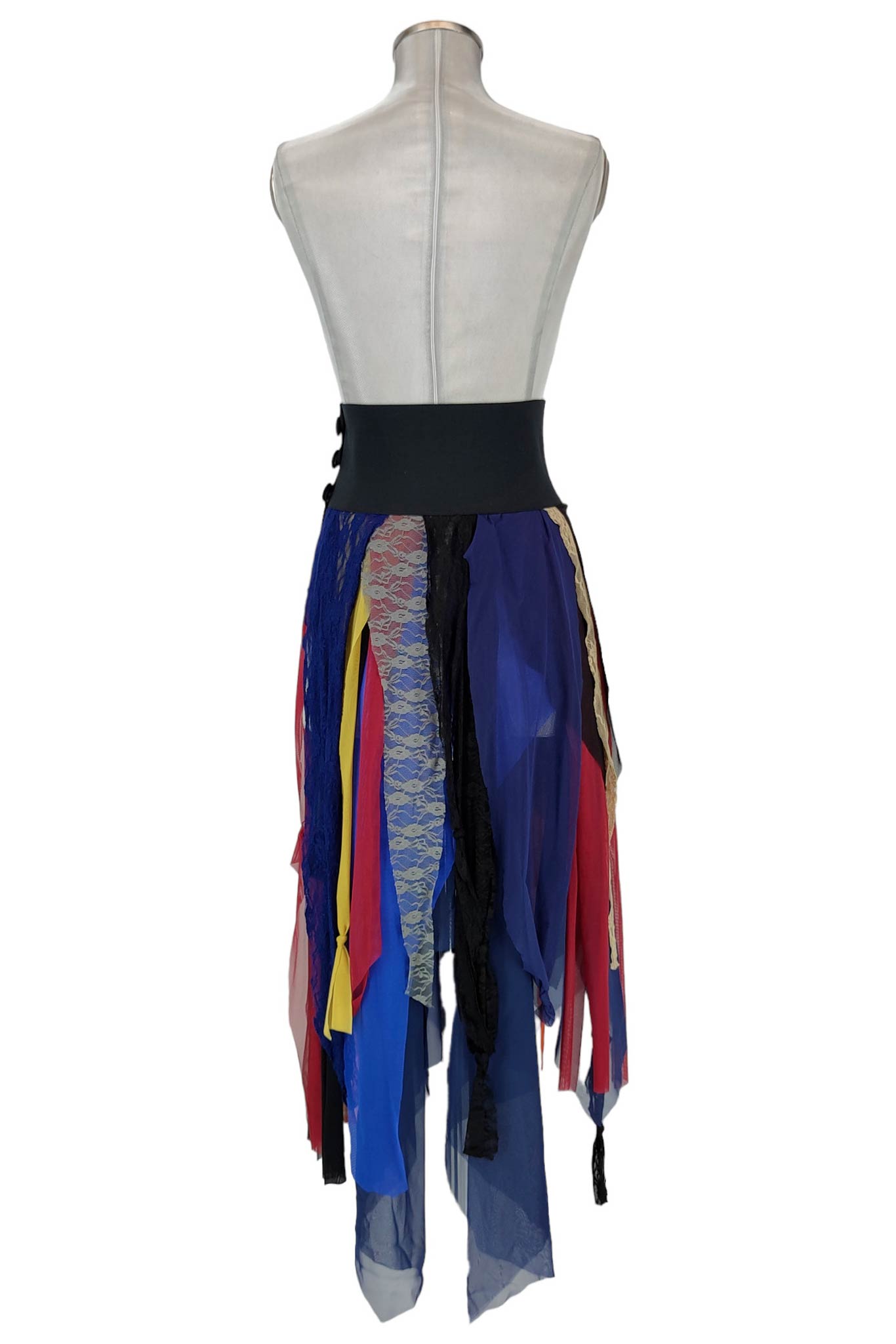 Noleggio Gonna Asimmetrica Multicolore Donna strega - danza