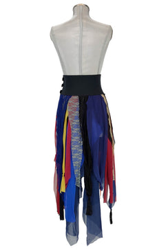 Noleggio Gonna Asimmetrica Multicolore Donna strega - danza