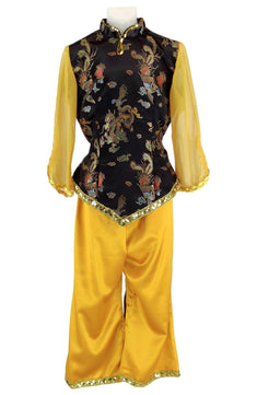 Noleggio Abito Tradizionale Cinese con Dragone per Donna