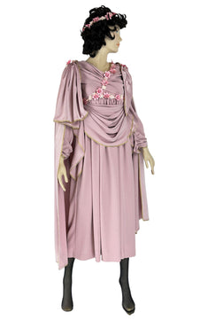 Noleggio Abito Storico da Dea Greca in Rosa per Donna