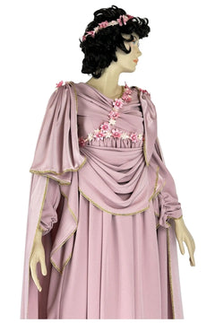 Noleggio Abito Storico da Dea Greca in Rosa per Donna