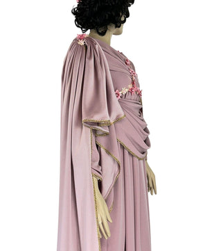 Noleggio Abito Storico da Dea Greca in Rosa per Donna