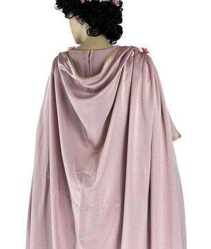 Noleggio Abito Storico da Dea Greca in Rosa per Donna