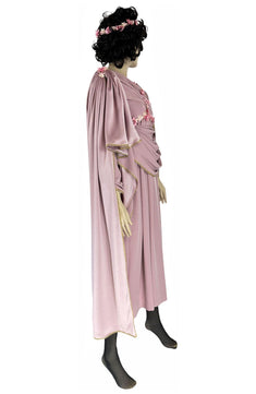 Noleggio Abito Storico da Dea Greca in Rosa per Donna