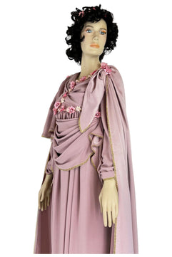 Noleggio Abito Storico da Dea Greca in Rosa per Donna