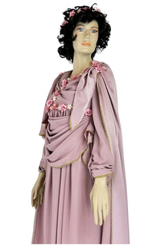 Noleggio Abito Storico da Dea Greca in Rosa per Donna