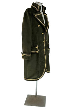 Noleggio Giacca Storica Militare uomo in Velluto con Dettagli Dorati