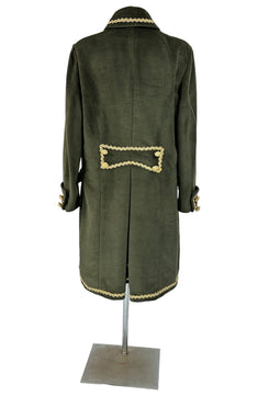 Noleggio Giacca Storica Militare uomo in Velluto con Dettagli Dorati