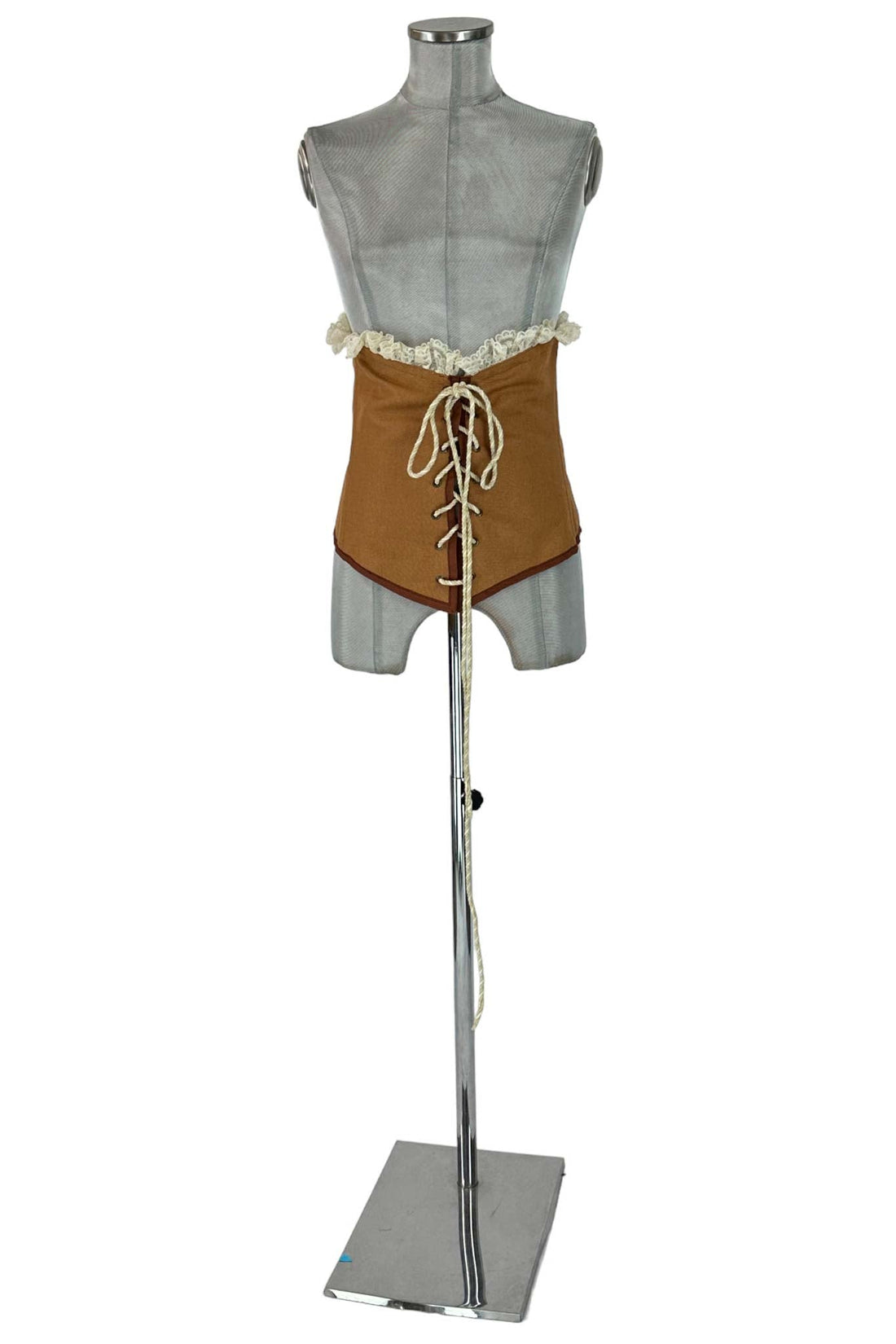 noleggio-corsetto-vintage-donna-marrone-pizzo-corda_1