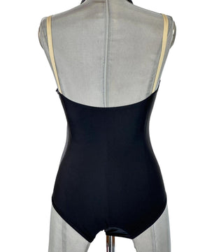 Noleggio Corsetto Argento Dettagli Neri e Paillettes Donna