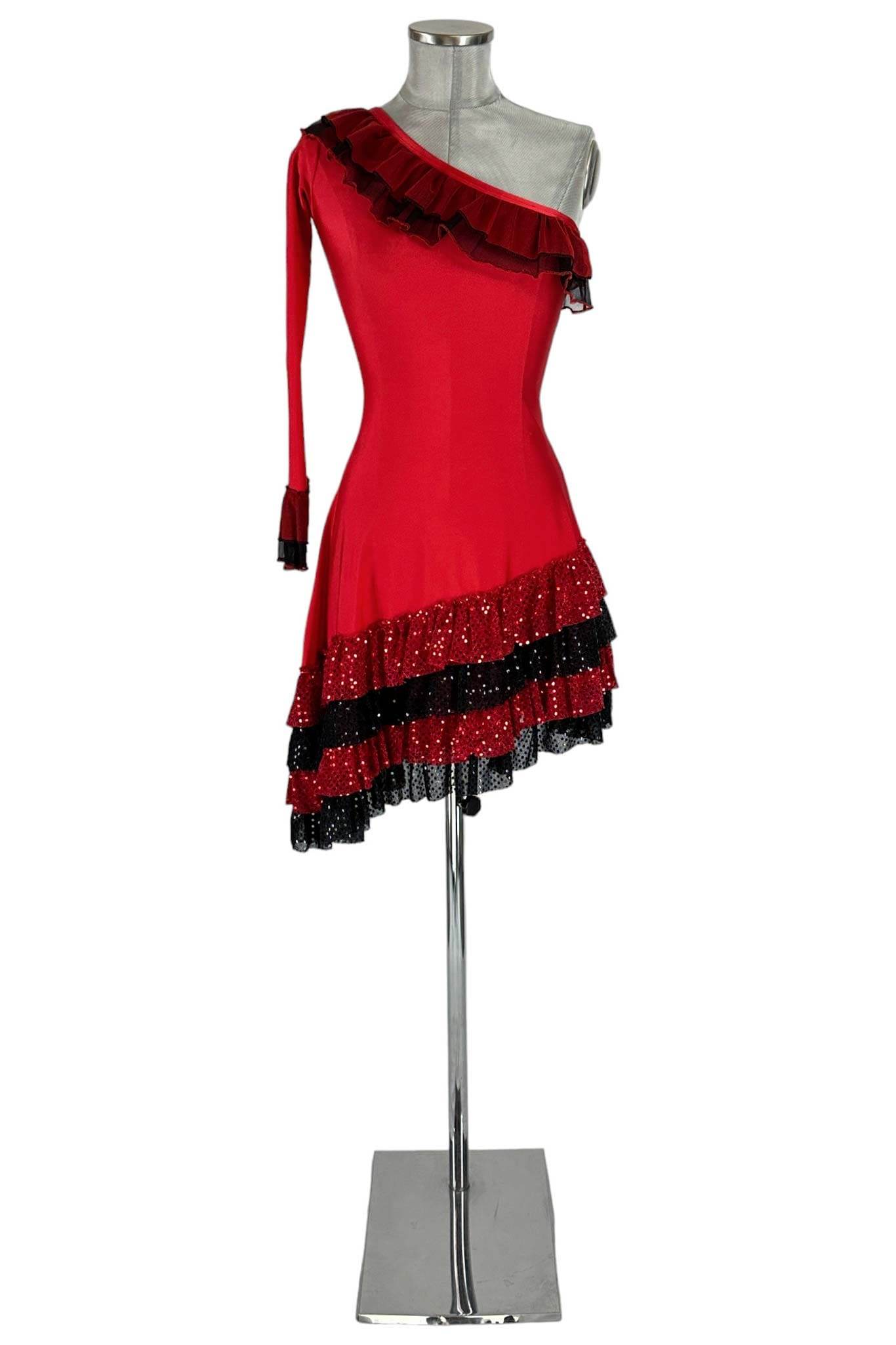 noleggio-abito-ballo-rosso-donna-rouches_1