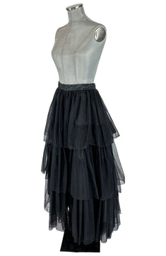 Noleggio Gonna a Strati in Tulle Nero donna - Eleganza senza tempo