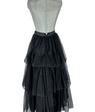 Noleggio Gonna a Strati in Tulle Nero donna - Eleganza senza tempo