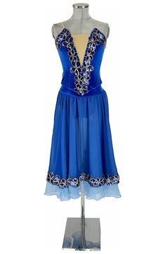 Noleggio Abito Blu da Ballo donna - Eleganza e Raffinatezza