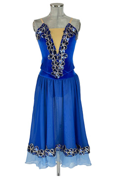 Noleggio Abito Blu da Ballo donna - Eleganza e Raffinatezza