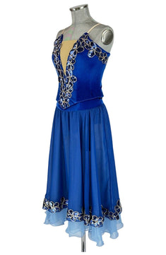 Noleggio Abito Blu da Ballo donna - Eleganza e Raffinatezza