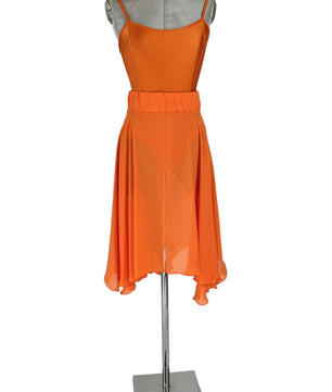 noleggio-abito-donna-elegante-arancione-volant_4