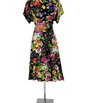 Noleggio Abito a Fiori donna Frida kahlo-Eleganza per Ogni Occasione