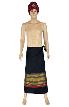 Noleggio Abito uomo Indonesiano - Sarong e turbante orientale