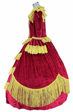  noleggio-abito-donna-rinascimentale-rosso-oro_14