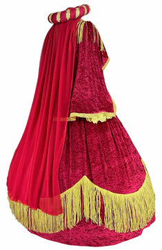  noleggio-abito-donna-rinascimentale-rosso-oro_6