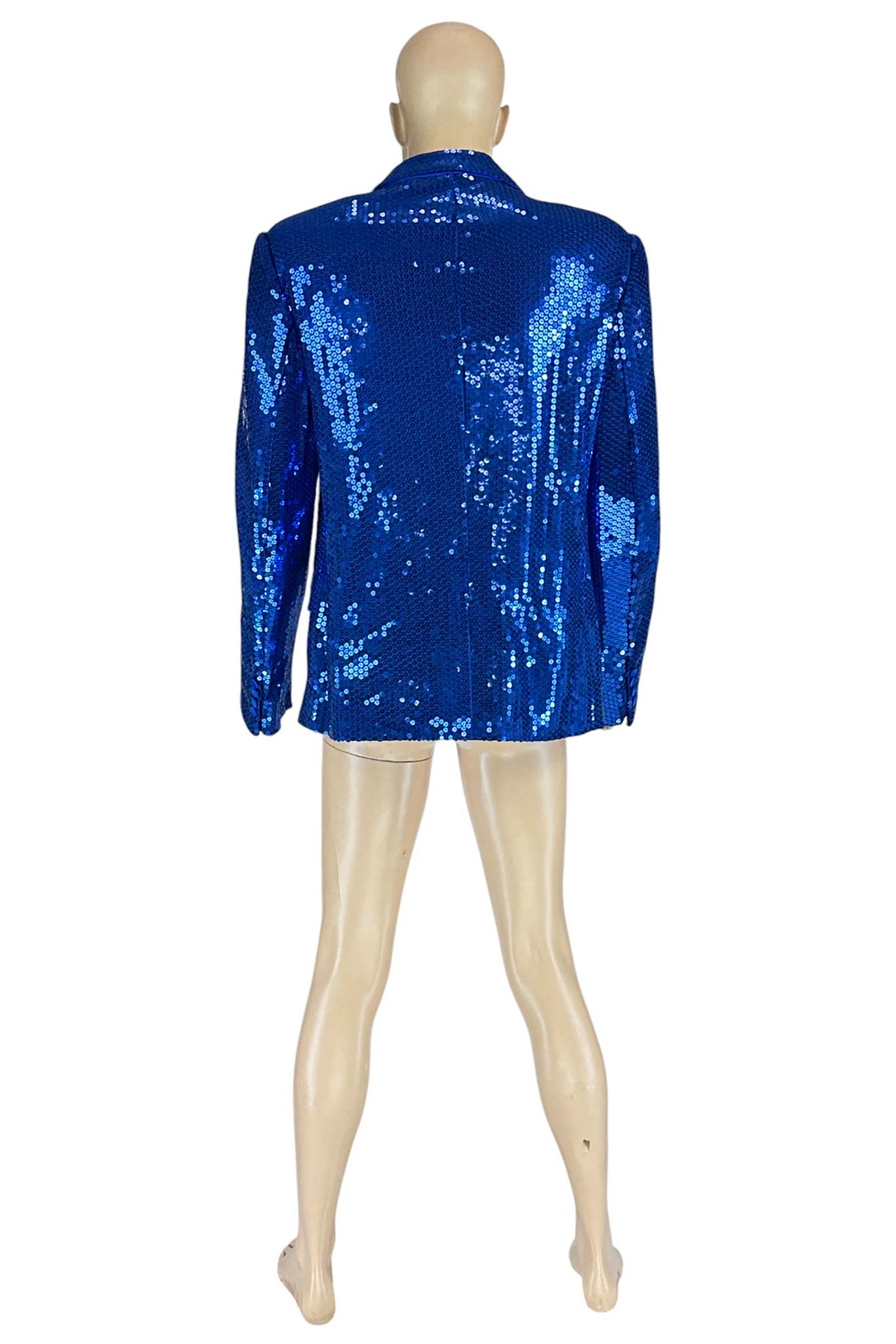 Noleggio Giacca uomo blu paillettes per show ed eventi