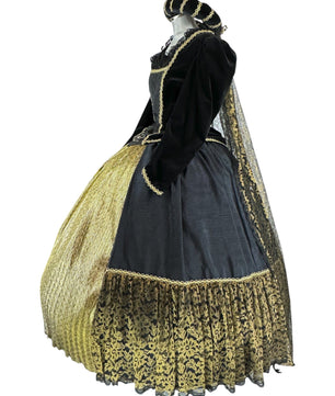 Noleggio Abito Storico Rinascimentale Donna - Carnevale