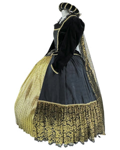 Noleggio Abito Storico Rinascimentale Donna - Carnevale