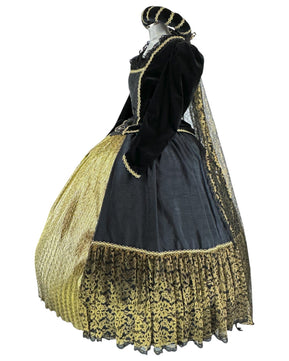 Noleggio Abito Storico Rinascimentale Donna - Carnevale