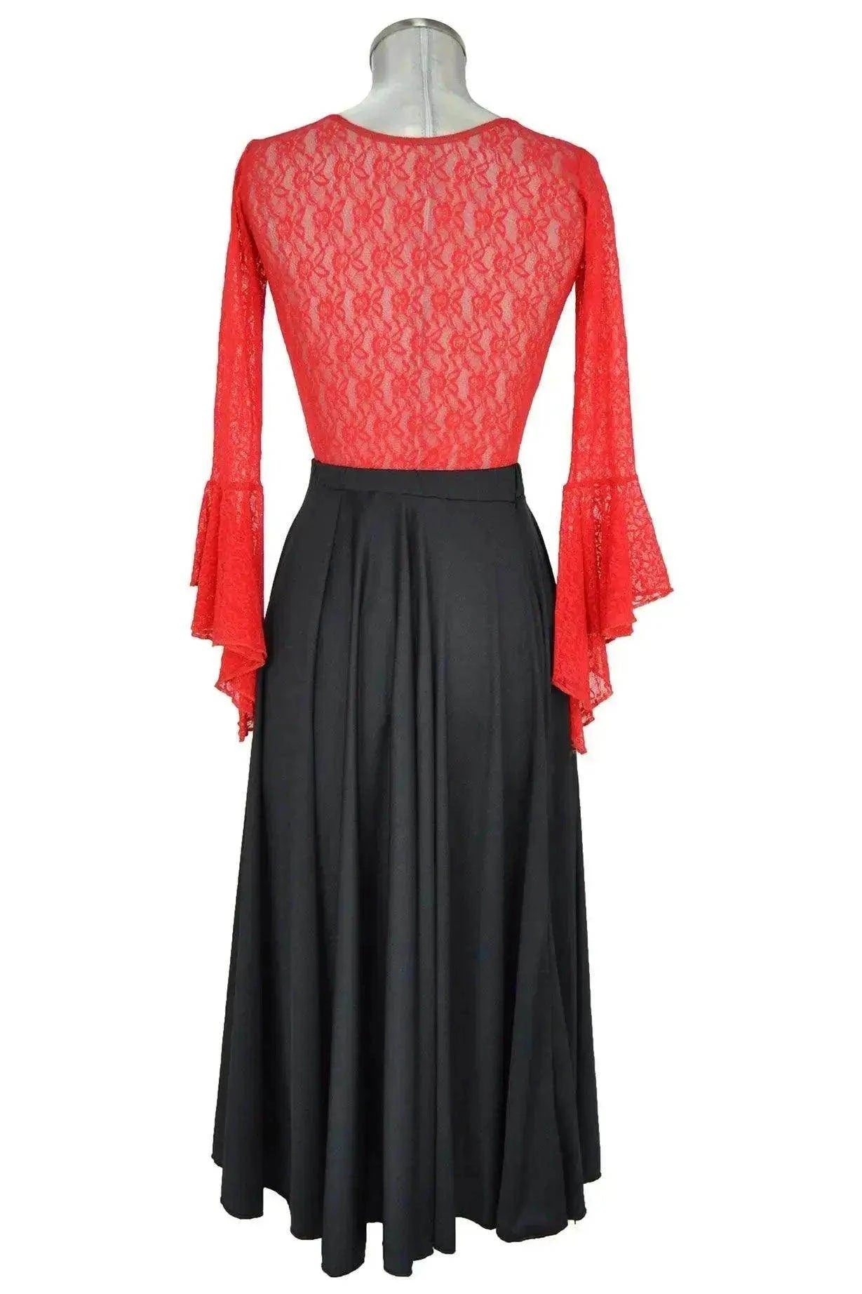 noleggio-abito-donna-flamenco-pizzo-rosso-danza_3