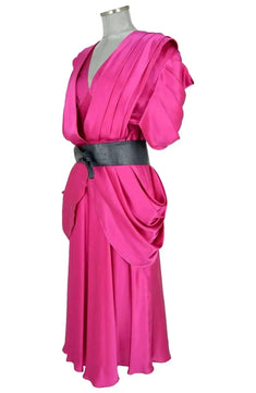 Noleggio abito donna rosa elegante perfetto per Mulan-orientale