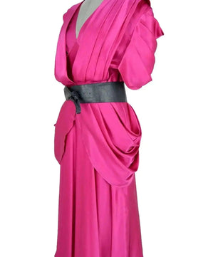 Noleggio abito donna rosa elegante perfetto per Mulan-orientale