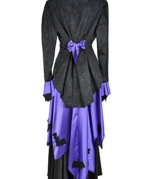Noleggio Costume Strega Gotica Viola Donna - Carnevale-Halloween