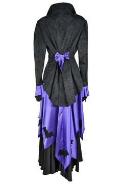 Noleggio Costume Strega Gotica Viola Donna - Carnevale-Halloween