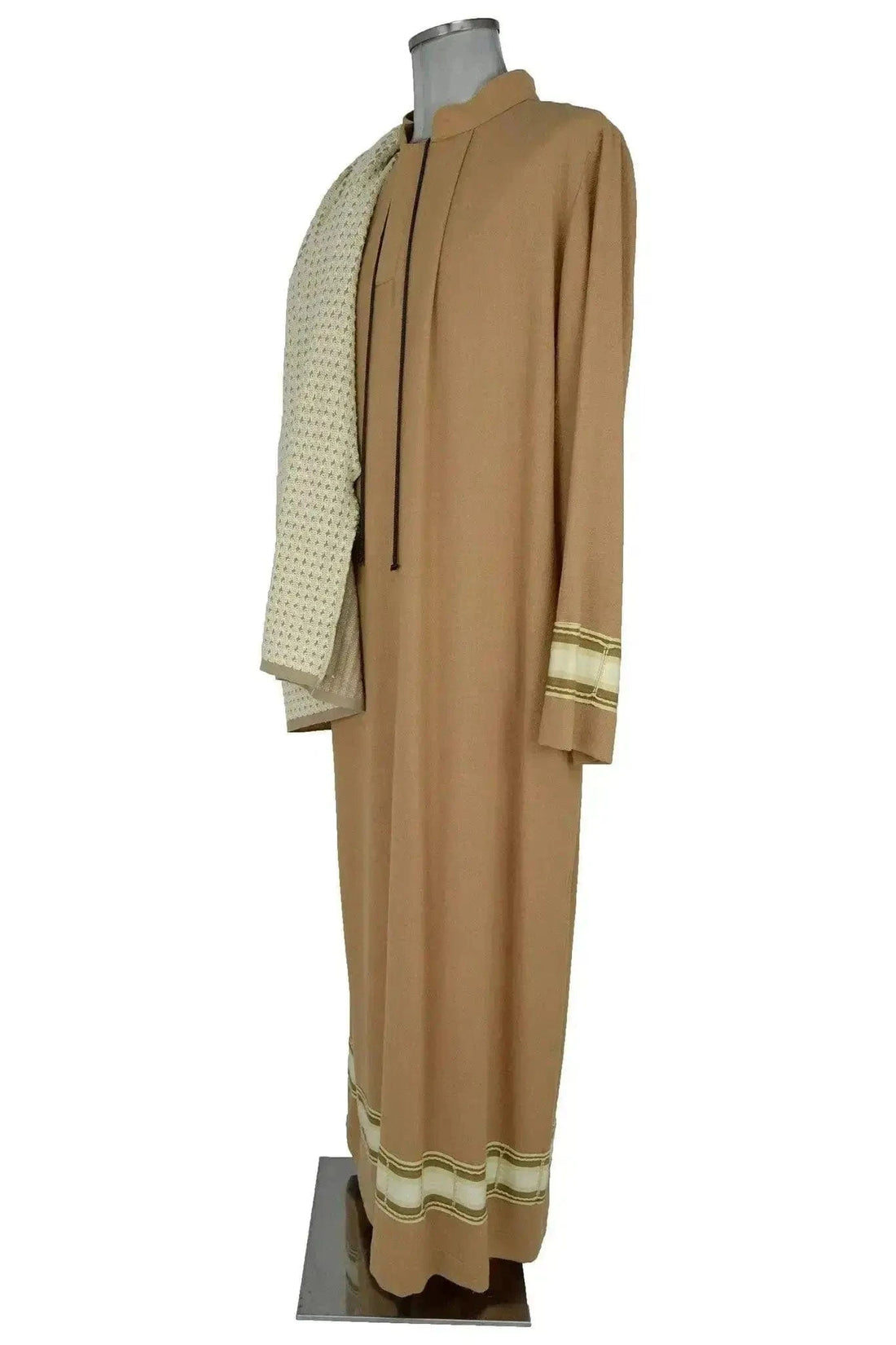 Noleggio Tunica Uomo in Stile Tradizionale Dettagli Beige-Rievocazioni 